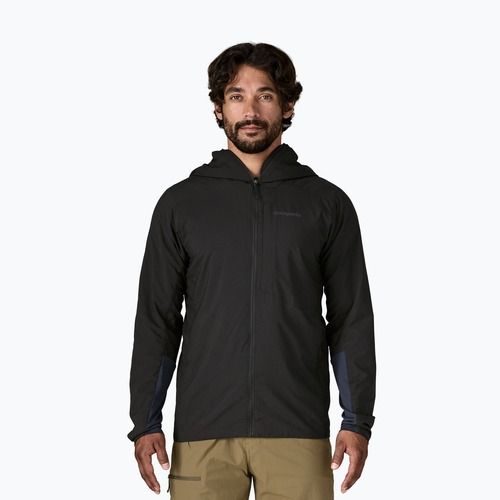 Чоловіча гібридна куртка Patagonia Nano-Air Ultralight Full-Zip Hoody чорна