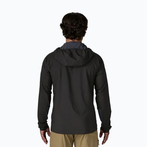 Чоловіча гібридна куртка Patagonia Nano-Air Ultralight Full-Zip Hoody чорна