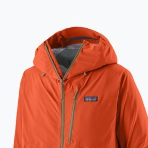 Куртка дощовик чоловіча Patagonia Granite Crest Rain coal orange