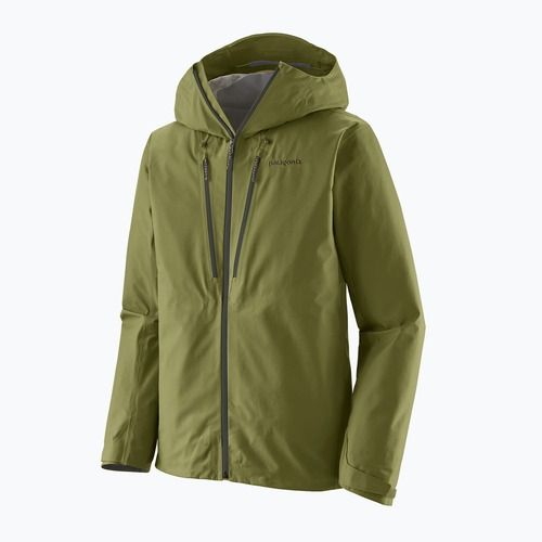 Куртка дощовик чоловіча Patagonia Triolet caper green