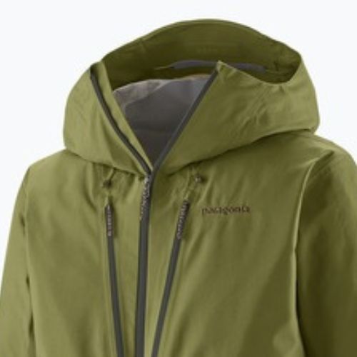 Куртка дощовик чоловіча Patagonia Triolet caper green