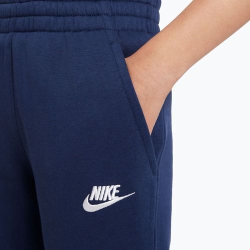 Штани дитячі Nike Sportswear Club Fleece midnight navy/white
