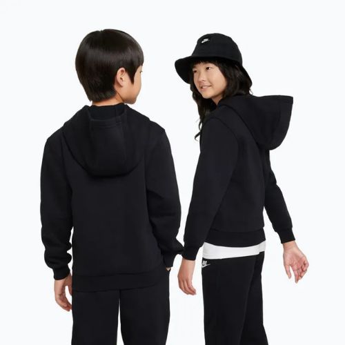 Кофта дитяча Nike Sportswear Club Fleece black/white