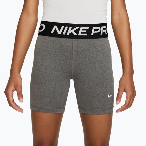 Шорти дитячі Nike Pro Dri-Fit 5" carbon heather/white