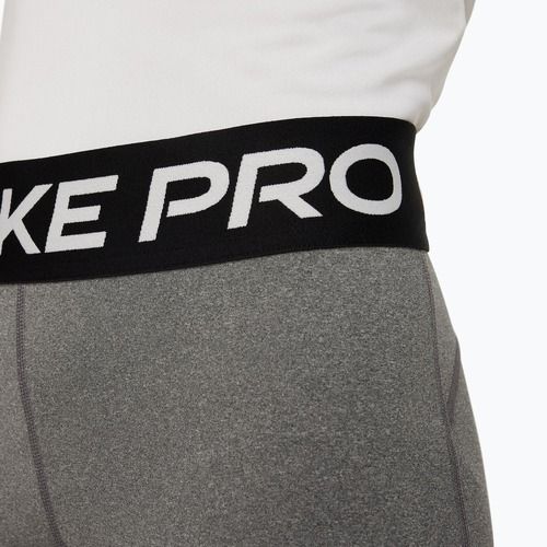 Шорти дитячі Nike Pro Dri-Fit 5" carbon heather/white
