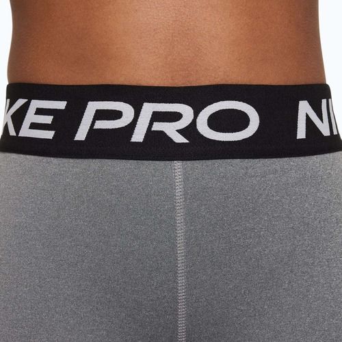 Шорти дитячі Nike Pro carbon heather/white