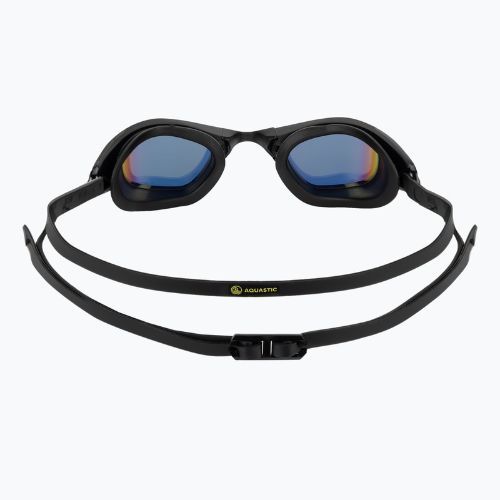 Окуляри для плавання AQUASTIC Micta black