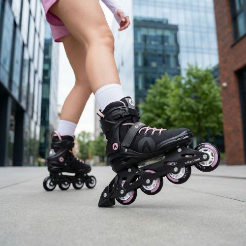 Ролики жіночі ATTABO Cyclone Alu pink
