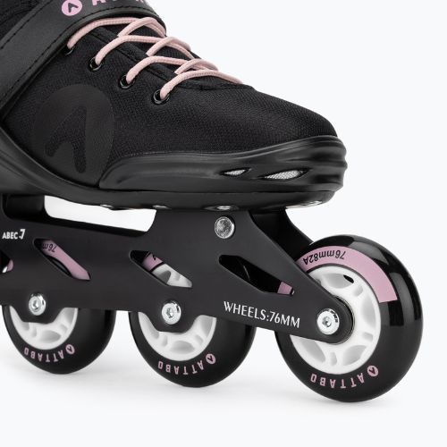 Ролики жіночі ATTABO Cyclone Alu pink