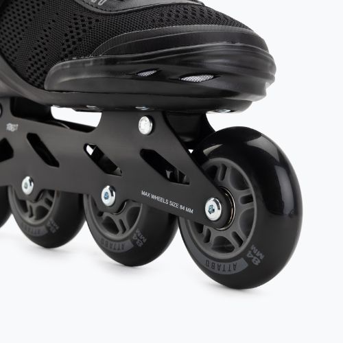 Ролики чоловічі ATTABO OneFoot Fitgo system black