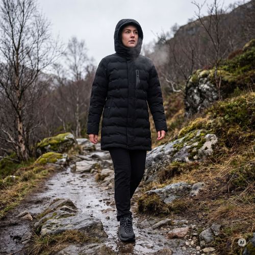 Жіноча пухова куртка KADVA Alpine WMNS чорний