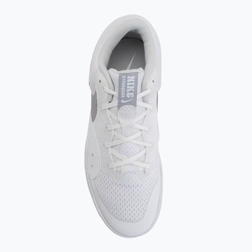 Кросівки волейбольні Nike Hyperquick Court Flight white/photon dust/metallic silver