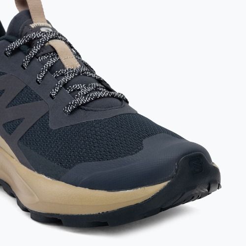Кросівки туристичні чоловічі Salomon Elixir Activ carbon/slate green/glacier