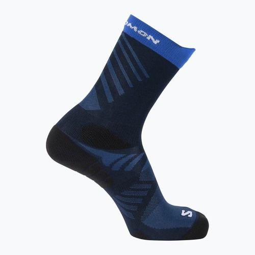 Шкарпетки Salomon Aero Crew maritime blue/bluing/white