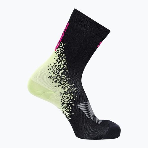 Шкарпетки Salomon Gravel Crew pink glo/butterfly