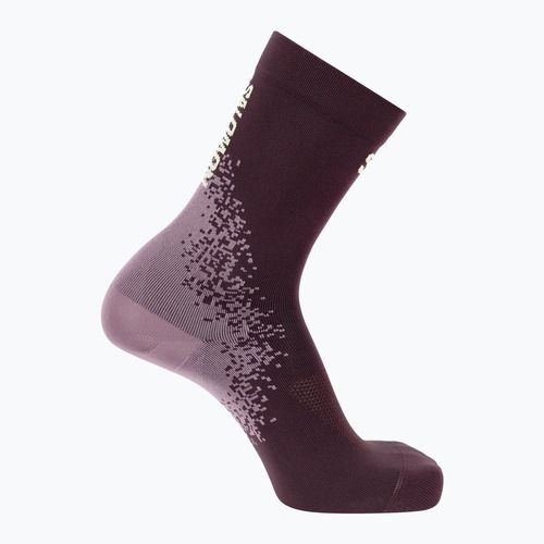 Шкарпетки Salomon Gravel Crew butterfly/dusky orchid/huckleberry