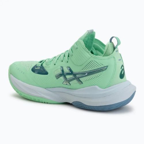 Кросівки волейбольні чоловічі ASICS Metarise 2 mentol/saba blue