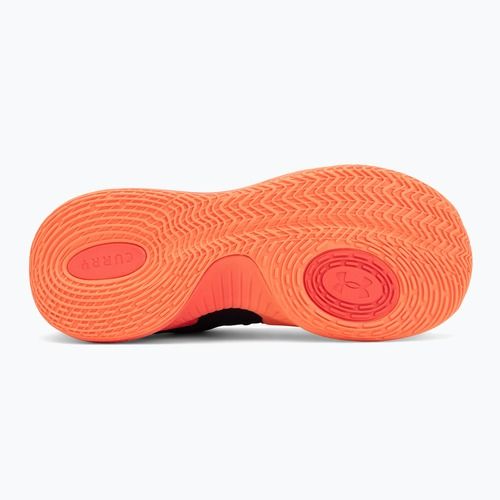 Кросівки баскетбольні Under Armour Curry Splash 26 black/electric tangerine/racer red
