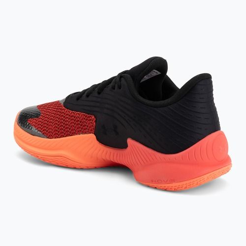 Кросівки баскетбольні Under Armour Curry Splash 26 black/electric tangerine/racer red