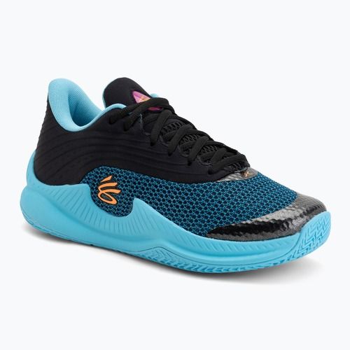 Кросівки баскетбольні Under Armour Curry Splash 26 black/blue blur/blaze orange