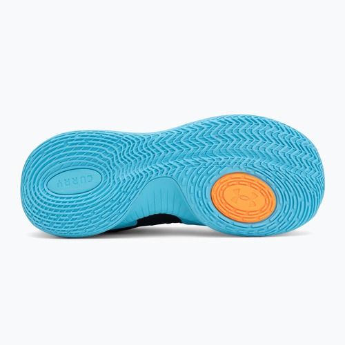 Кросівки баскетбольні Under Armour Curry Splash 26 black/blue blur/blaze orange