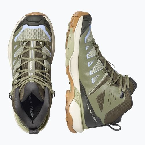 Черевики трекінгові жіночі Salomon X Ultra 360 Edge Mid GTX tea/deep lichen green