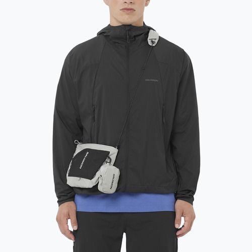 Чоловіча вітрозахисна куртка Salomon Outwind Full Zip deep black