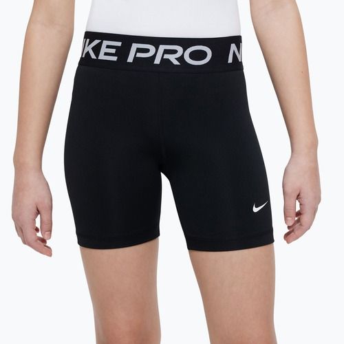 Шорти дитячі Nike Pro Dri-Fit 5" carbon black/white