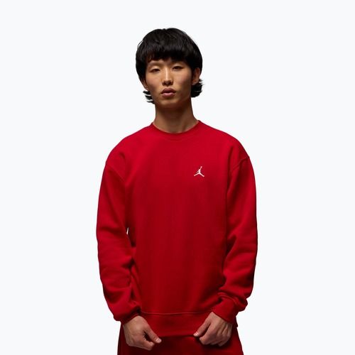 Кофта чоловіча Nike Jordan Brooklyn Fleece Crew gym red/white