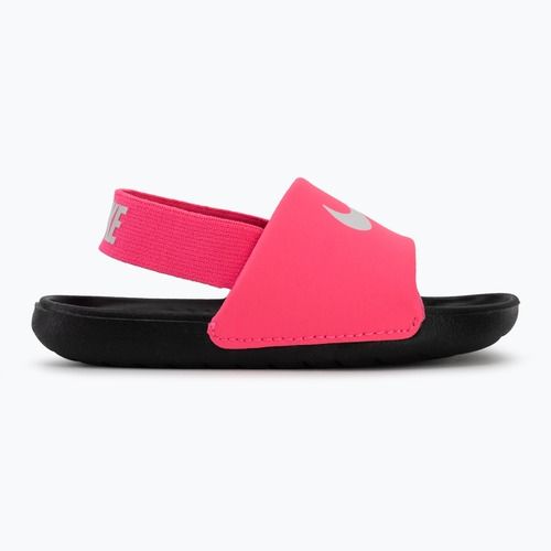 Шльопанці дитячі Nike Kawa digital pink/black/white