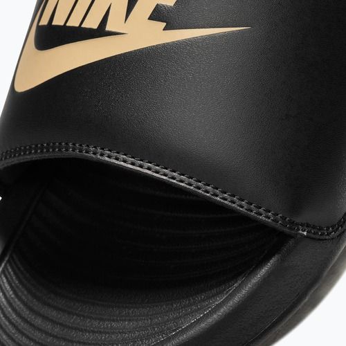Шльопанці чоловічі Nike Victori One Slide black/metalic gold