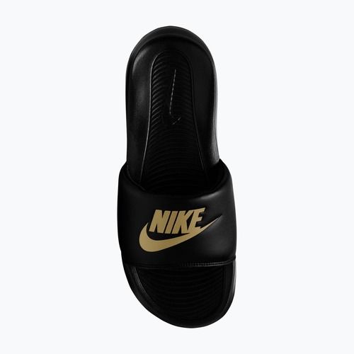 Шльопанці чоловічі Nike Victori One Slide black/metalic gold