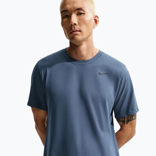 Футболка чоловіча Nike Dri-Fit diffused blue/black