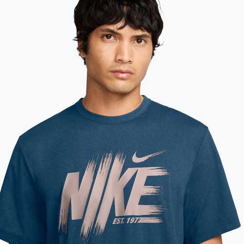 Футболка чоловіча Nike Hyverse Dri-Fit UV Top blue force/still red