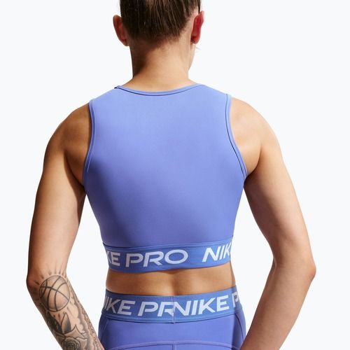 Футболка для тренувань жіноча Nike Pro Dri-Fit sapphire/white