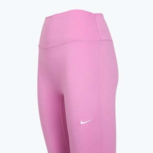 Легінси для тренувань жіночі Nike One High-Waisted 7/8 light magenta/white
