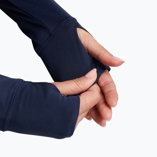 Лонгслів для тренувань жіночий Nike Pro 365 Dri-Fit midnight navy/white