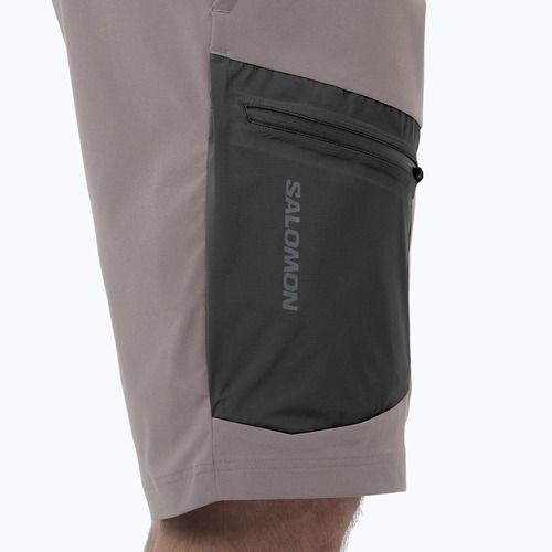 Шорти трекінгові чоловічі Salomon Outerpath Utility iron