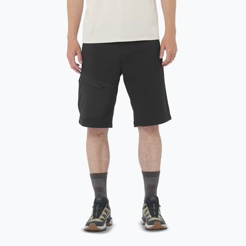 Шорти трекінгові чоловічі Salomon Outerpath Utility deep black