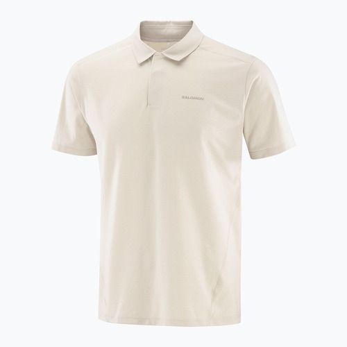 Футболка поло чоловіча Salomon Trackline Polo silver cloud