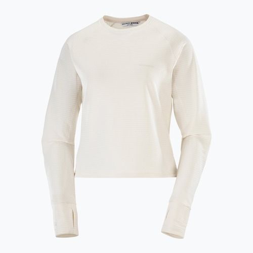 Кофта флісова жіноча Salomon Essential Lightwarm whisper white