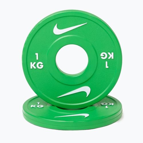 Обтяжувач Nike Strength Change Plates 2 x 1 kg green/white