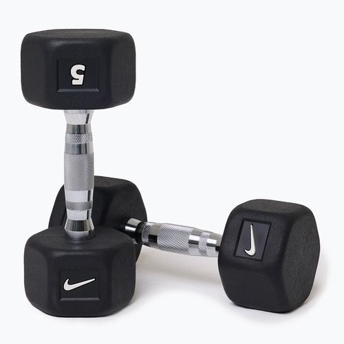 Гантелі Nike Strength Hex Dumbbell 2 x 5 кг black/white