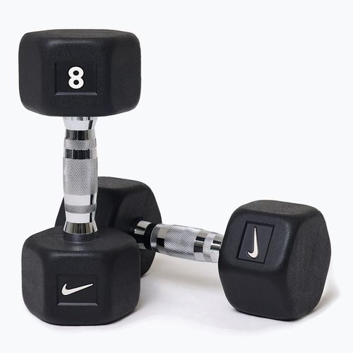 Гантелі Nike Strength Hex Dumbbell 2 x 8 kg black/white