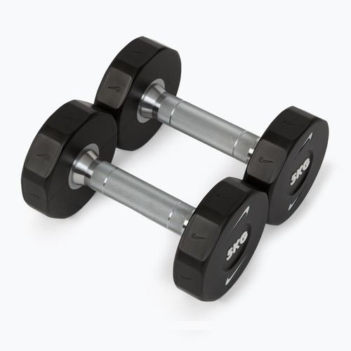 Гантелі Nike Strength Pro Urethane Dumbbell 2 x 5 kg black/white