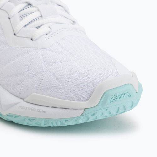 Жіночі гандбольні кросівки Mizuno Wave Stealth Neo 2 white/blue tint