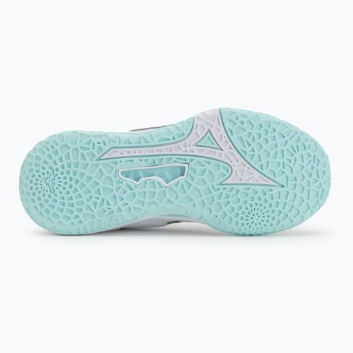 Жіночі гандбольні кросівки Mizuno Wave Stealth Neo 2 white/blue tint