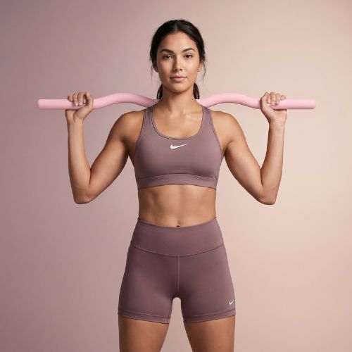 Ломана штанга XTREXO SCULPT 90 см рожевий