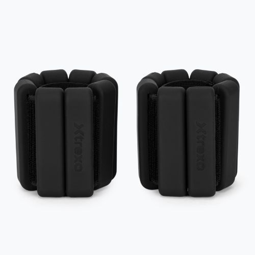 Обтяжувачі на щиколотки та зап'ястя XTREXO SCULPT 2 x 1 кг чорний