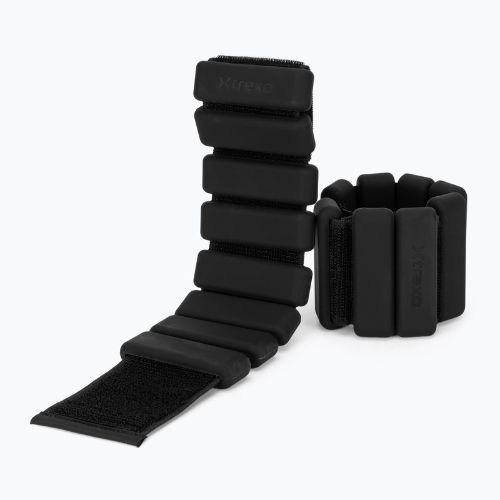Обтяжувачі на щиколотки та зап'ястя XTREXO SCULPT 2 x 0,5 кг чорний